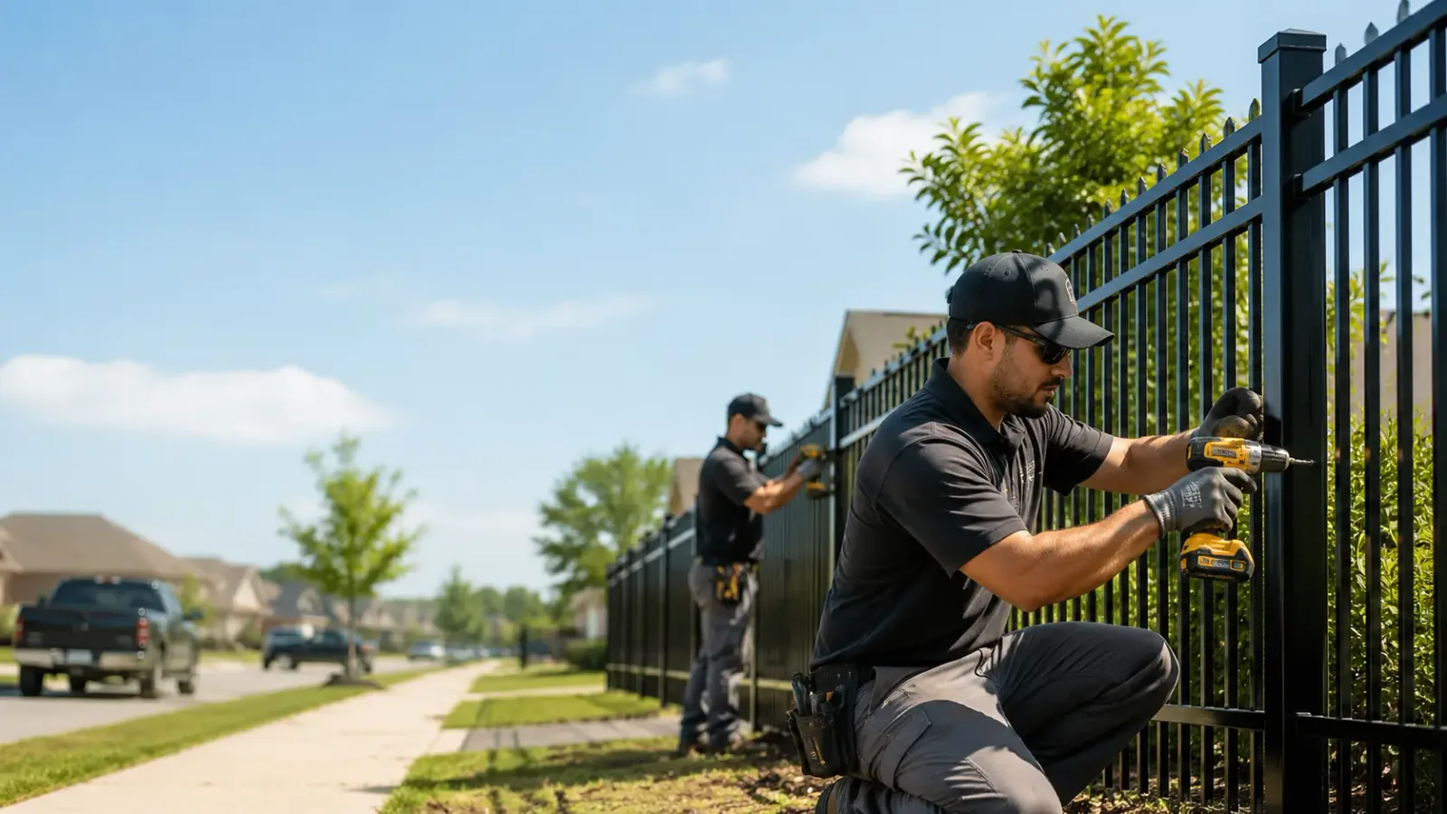 Metal Fence Installation in Winthrop, IA